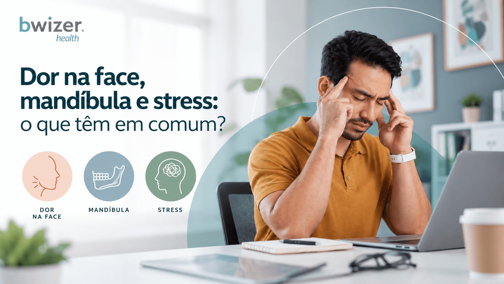 Dor na face, mandíbula e stress: o que têm em comum?