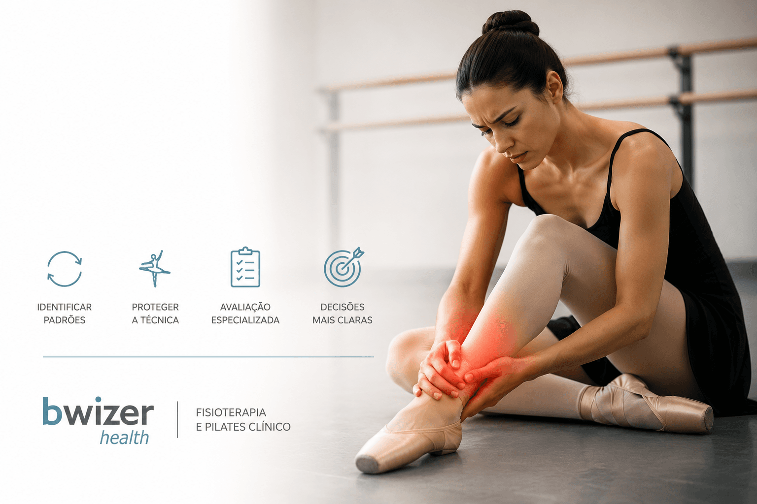 "Posso continuar a dançar com esta dor?" - Uma checklist rápida para bailarinos